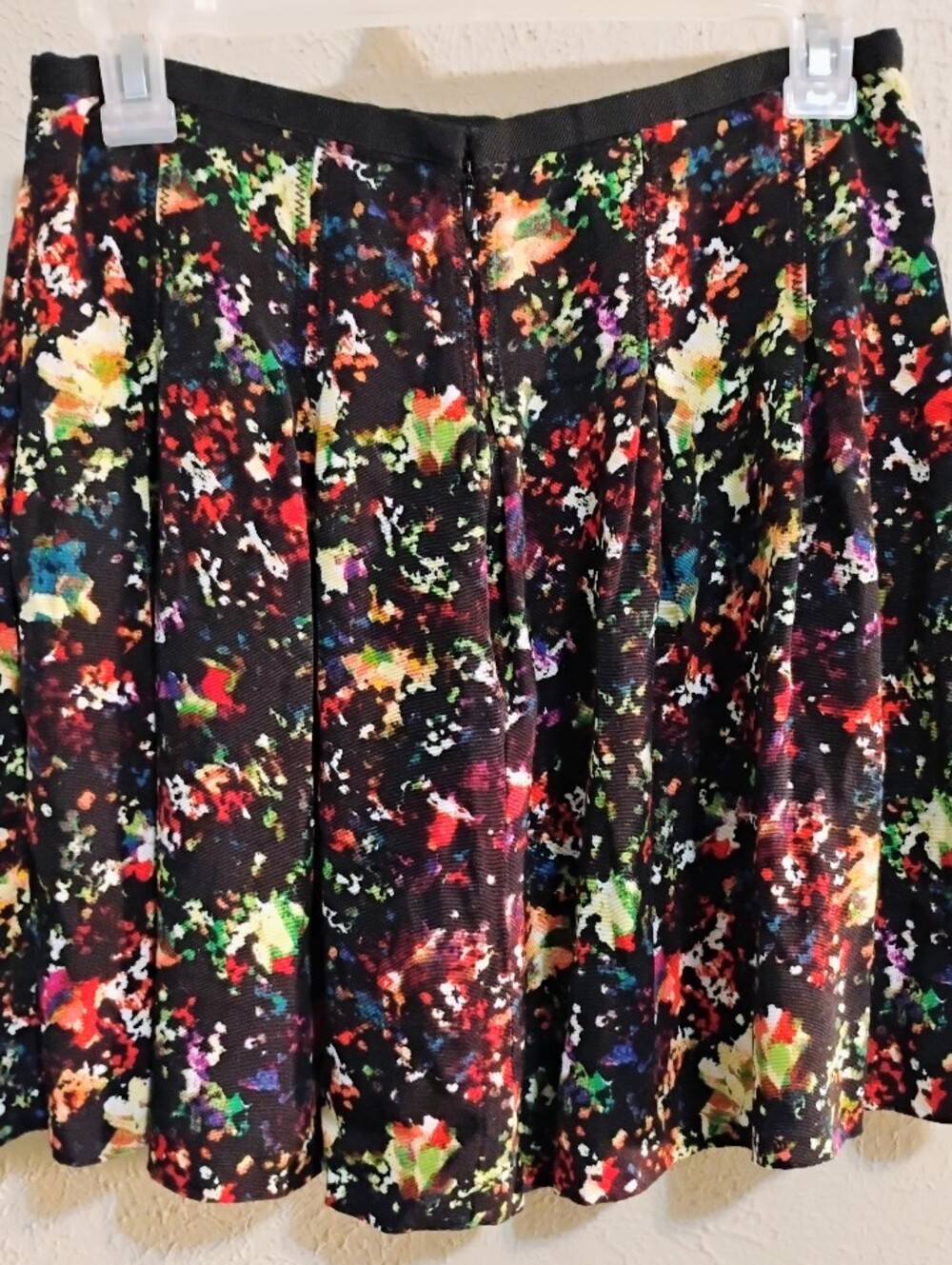 GAP Abstract Floral Multi-Color Mini Skirt
